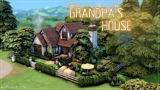 Домик дедушки👨‍🌾│Строительство│Grandpa's house│SpeedBuild│NO CC [The Sims 4]