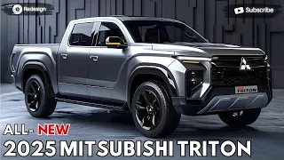 2025 Mitsubishi Triton Unveiled - Better Than Hilux and Navara ?!