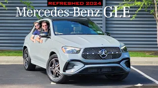 LEVEL UP! -- The 2024 Mercedes GLE has Upgraded Design, More Power & Improved Tech!
