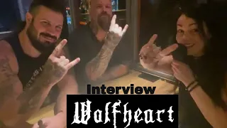 Tuomas Saukkonen & Vageliss Karzis* WOLFHEART * Interview by #LucySD​​​​​ #MetalistheLaw