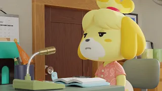 An Average Day At Resident Services: Isabelle | Animal Crossing Animated Short