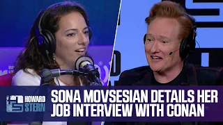 How Sona Movsesian Got Her Job With Conan O’Brien