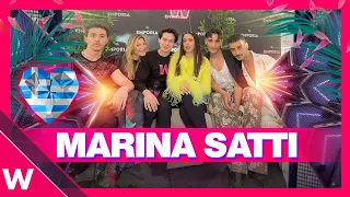 🇬🇷 Marina Satti (Greece Eurovision 2024) | Emporia Lounge Interview in Malmö