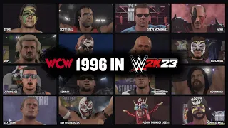 WCW 1996 in WWE 2K23 | Full Roster, Entrances & Finishers