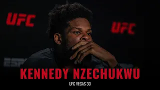 Kennedy Nzechukwu UFC Vegas 30 media day interview