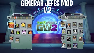 Plants vs. Zombies Garden Warfare 2: Genera cualquier jefe | GENERAR JEFES MOD v2.0