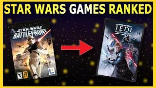 Every Star Wars Game EVER Ranked Worst to Best