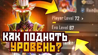 Как быстро поднять уровень в PUBG MOBILE?