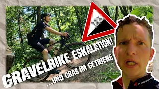 Gravelbike ESKALATION | Gras im Getriebe | Schieben ist keine Option