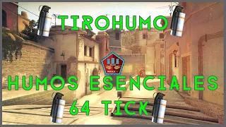 CSGO Tiro Humo - HUMOS BÁSICOS MIRAGE