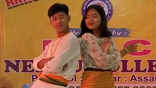 Manipuri Remix Dance (Serial No 7), Annual Fresher's Meet 2023, Nehru College, Pailapool, Cachar