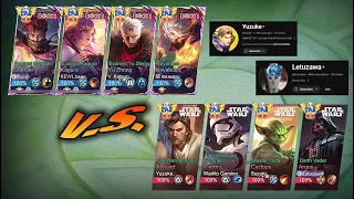 FINALLY! NIGHTMARE VS LETUZAWA AND YUZUKE! EXORCIST SQUAD VS STAR WARS! SUPER INTENSE MATCH!