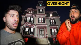 OVERNIGHT AT THE SK PIERCE HAUNTED MANSION! | The Most Terrifying Nights Of Our Lives (Paranormal)