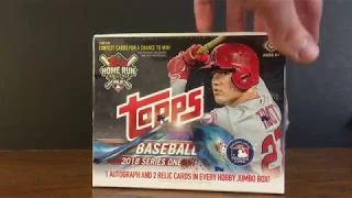 2018 Topps Series 1 Jumbo Box Break!