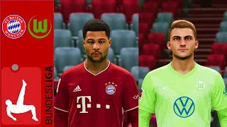 PES 2021 | Bayern Munchen vs VFL Wolfsburg - Bundesliga 2020/21 | Gameplay PC