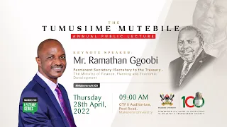 THE TUMUSIIME MUTEBILE ANNUAL PUBLIC LECTURE