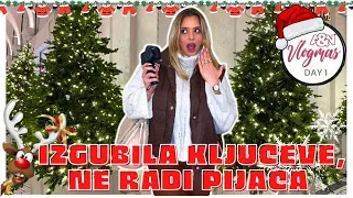 Ne ide SVE po PLANU... - VLOGMAS 1/31🎄