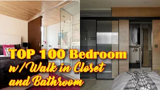 TOP 100 Master Bedroom With Walk in Closet and Bathroom