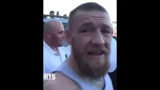 Conor McGregor gets angry at Reporter for asking stupid questions