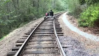 RailBikes in Fort Bragg on the Mendocino Coast