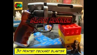 3D Printed Deckard Blaster (Blade Runner)