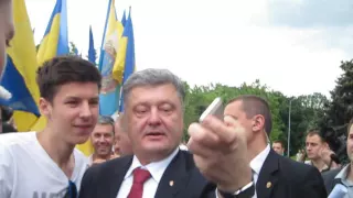 Как Порошенко представлял Саакашвили в Одессе