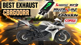 Honda CBR600RR Exhaust Sound 🔥 Review,Upgrade,Mod,Flyby,Compilation,Stock,Toce,Akrapovic,Yoshimura+