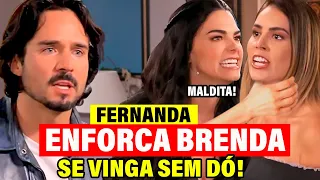 A Desalmada: Fernanda encontra Rafael com a Brenda e se vinga da pior forma! Capítulo de Hoje