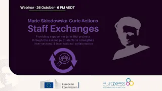 2023: Marie Sklodowska-Curie Actions Staff Exchanges