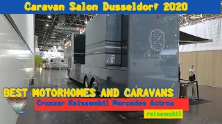 2021 Cruzzer Trio 3 Slideouts Wohnmobil Mercedes Actros Interior Exterior Dusseldorf Caravan Salon