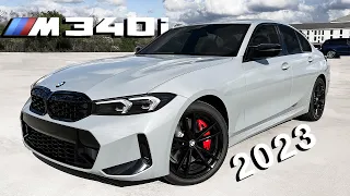 2023 BMW M340i xDrive Walkaround Review + Exhaust Sound & Launch