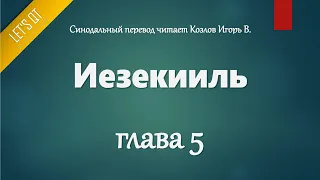 [Аудио Библия]0807. Иезекииль, Глава 5 - LET'S QT