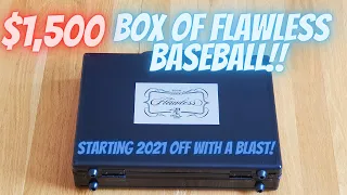 $1,500 Briefcase of Panini FLAWLESS BASEBALL Cards! Autos galore! Luis Robert!