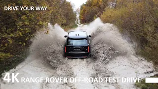 NEW RANGE ROVER OFF ROAD TEST DRIVE // MUD, SAND, WATER // 3.0 DIESEL AND PHEV VEHICLES