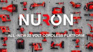 Hilti Nuron - New 22 Volt Cordless Power Tools Platform | Hilti Nuron Power Tools Lineup