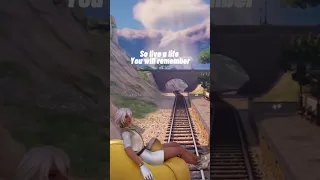 Life is like a train ride… Don’t forget to ENJOY the ride🚂/// Fortnite #shorts