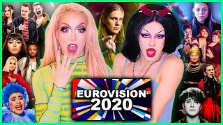 DRAG QUEENS REACT TO EUROVISION 2020