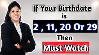 Know About your Birth date  Numerology of people who born on 2, 11, 20 or 29 in any month #𝐯𝐚𝐬𝐭𝐮