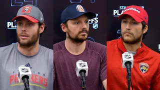 Verhaeghe, Reinhart & Montour | Stanley Cup Final Practice Interviews | 6.3.24