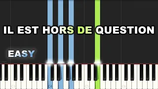 Enock Bahwere - Il Est Hors De Question | EASY PIANO TUTORIAL BY Extreme Midi