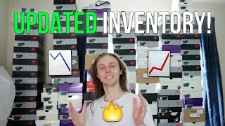 UPDATED SNEAKER RESELL INVENTORY SUMMER 2024📈📉! (PAIRS IM HOLDING RIGHT NOW)