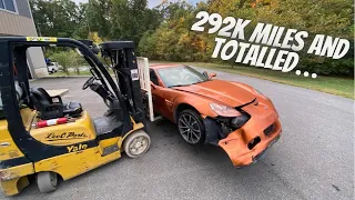 Rebuilding My Wrecked Corvette C6 Z06 | The Teardown