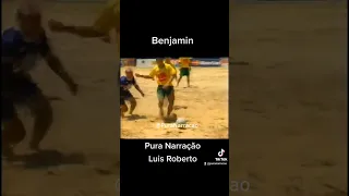 Benjamin, o Pelé do futebol de areia! #shorts #futeboldeareia #beachsoccer #futebol #saudade
