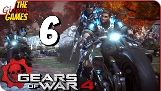 Прохождение GEARS of WAR 4 #6 ➤ ВОТ ЭТО ПОГОНЯ!