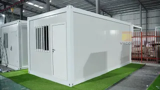 OMG Can't Believe Assemble Container House Can So Fast!