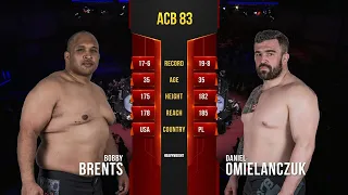 Бобби Брентс vs. Даниэль Омиельянчук | Bobby Brents vs. Daniel Omielanczuk | ACB 83