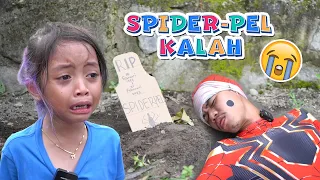 LEIKA AJARIN SEPATU RODA SPIDERMAN TOMPEL😍