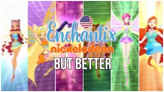 Winx Club - How Nickelodeon should've edited Enchantix in season 3 (ENGLISH)
