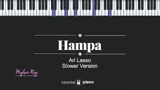 Hampa (HIGHER KEY) Ari Lasso (KARAOKE PIANO)