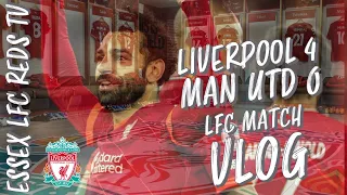 Liverpool 4-0 Man Utd (Diaz, Mane & Salah Smash Man Utd at Anfield!) BEST LFC Match Vlog